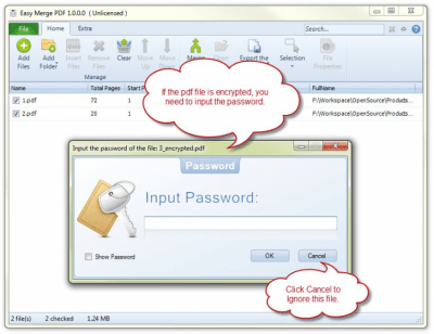Скриншот приложения We Batch PDF Merger - №3