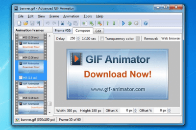 Скриншот приложения Advanced GIF Animator - №1