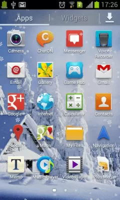Скриншот приложения Падающие снежинки - Живые обои - №3