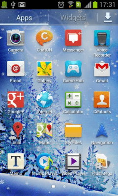Скриншот приложения Зимние живые обои бесплатно - №3