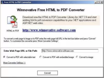 Скриншот приложения Free HTML to PDF Converter - №1