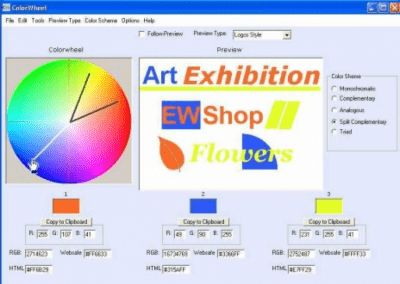 Скриншот приложения Free Colorwheel - №1