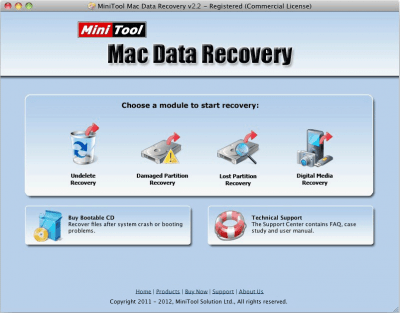 Скриншот приложения Mac Data Recovery - №1