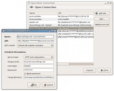Скриншот приложения Tux Commander - №5