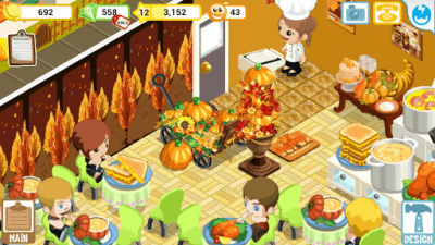 Скриншот приложения Restaurant Story: Thanksgiving - №3
