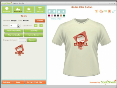 Скриншот приложения Desktop T Shirt Creator - №1