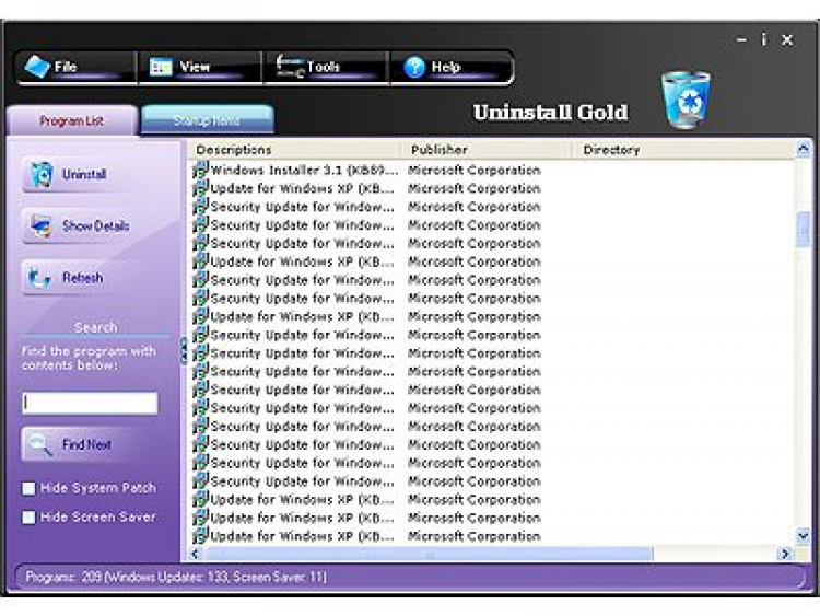 Corrupting program. Uninstall Gold 2.0.2.302 Portable. Исоик программа.