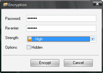 Скриншот приложения Advanced Folder Encryption - №3