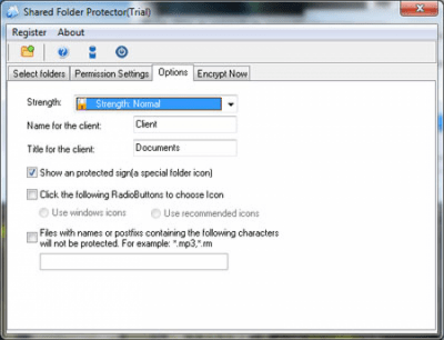 Скриншот приложения Shared Folder Protector - №4