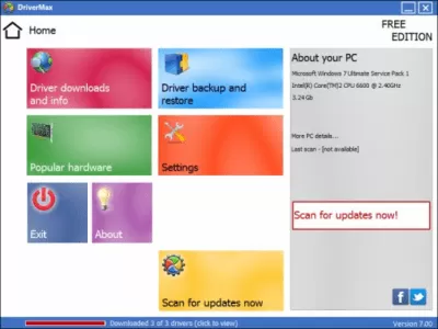 Скриншот приложения DriverMax - №1