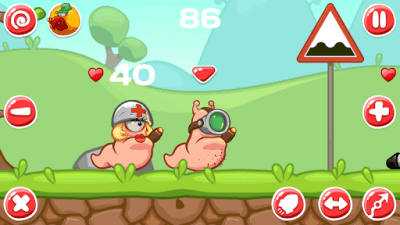 Скриншот приложения Война Червячков - №7