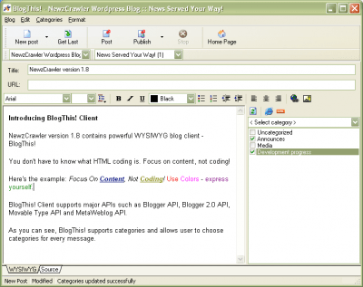 Скриншот приложения NewzCrawler - №6