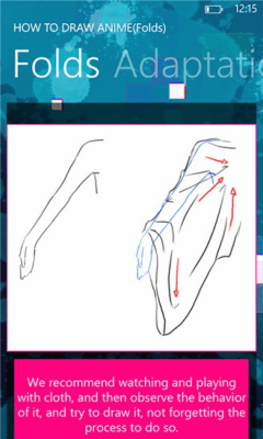 Скриншот приложения How to draw anime - №3