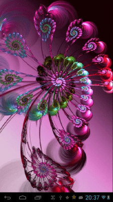 Скриншот приложения Neon abstraction - №4