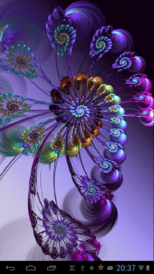 Скриншот приложения Neon abstraction - №7