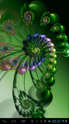 Скриншот приложения Neon abstraction - №8