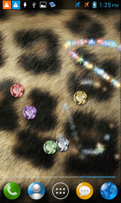 Скриншот приложения Glitter leopard skin - №3
