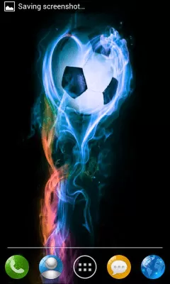 Скриншот приложения Fire soccer ball - №9