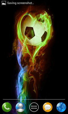 Скриншот приложения Fire soccer ball - №10