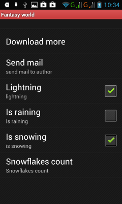 Скриншот приложения Fantasy world - №4