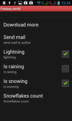 Скриншот приложения Fantasy world - №11