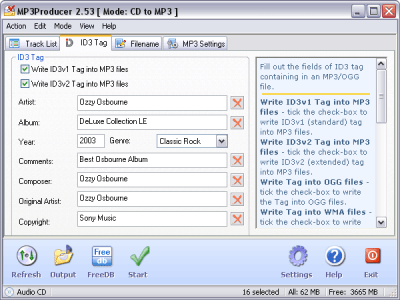 Скриншот приложения MP3Producer - №2
