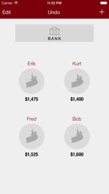 Скриншот приложения Banker: A Board Game Money Manager - №4