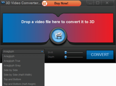 Скриншот приложения 3D Video Converter - №3