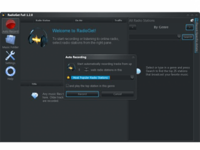 Скриншот приложения RadioGet - №3