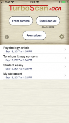 Скриншот приложения ТурбоСкан + - №4