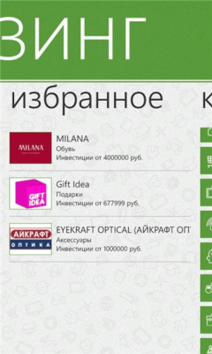 Скриншот приложения Франчайзинг - №4