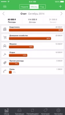 Скриншот приложения Мои расходы - №3