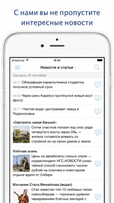Скриншот приложения НГС - №6