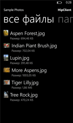 Скриншот приложения HipClient - №4