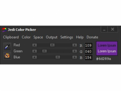 Скриншот приложения Jedi Color Picker - №2