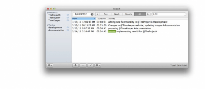 Скриншот приложения TimeKeeper - №3