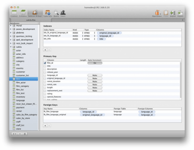 Скриншот приложения Querious - №3