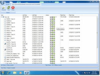 Скриншот приложения File Sync Backup - №2