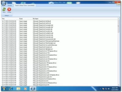 Скриншот приложения Real Time Sync Portable - №3