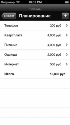 Скриншот приложения Твой Семейный Бюджет - №3