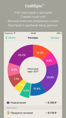 Скриншот приложения CashSync LE - №5