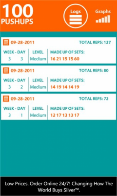 Скриншот приложения 6 Week Training - №6