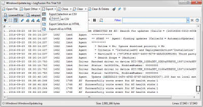 Скриншот приложения LogFusion - №3