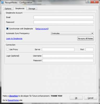 Скриншот приложения ResophNotes - №4