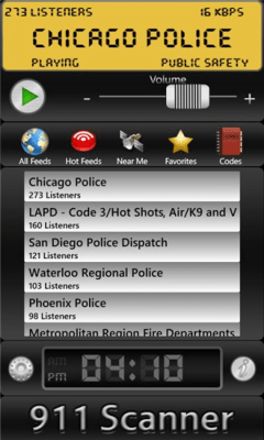 Скриншот приложения 911 Scanner - №2