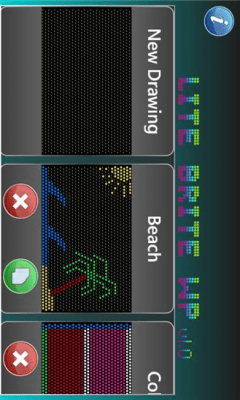 Скриншот приложения LiteBrite WP - №1