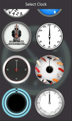 Скриншот приложения Pocket Clocks (Free) - №5