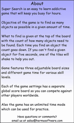 Скриншот приложения Super Search - №4