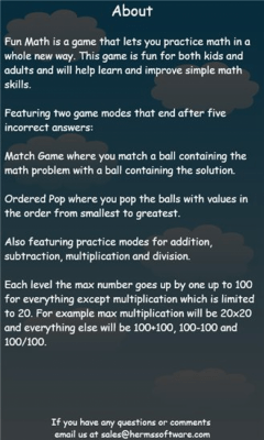 Скриншот приложения Fun Math - №5