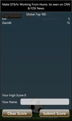 Скриншот приложения Ball Kick - №3